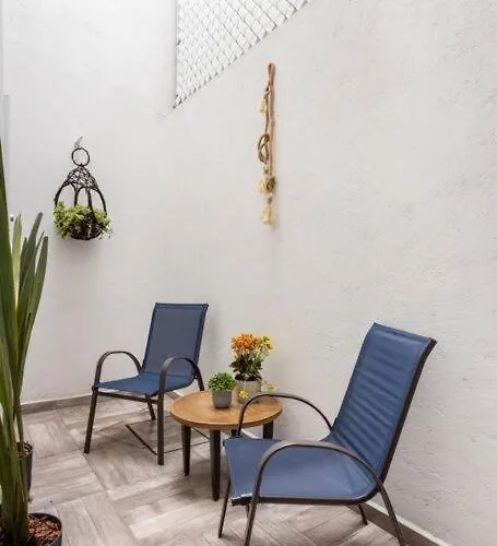 Apartamento 2 - Privado Cama King Size, Terraza Privada Roma Sur *