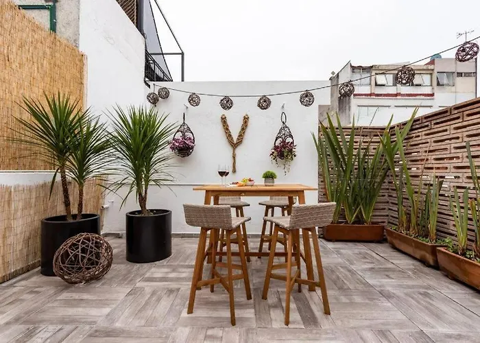 Apartamento 2 - Privado Cama King Size, Terraza Privada Roma Sur
